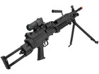 Cybergun Fn Licensed Para  featherweight  Airsoft Machine Gun Black 400 Fps