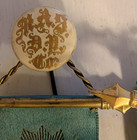 Antique Ribbons With Stick Pins 27 Gilt Edge   M A S D P Co   Trebus   Steiner