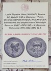 Authentic Genuine Ancient Roman Empire Emperor Nero 1st Century Coin With Coa 