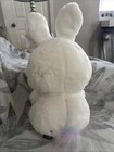 Fao Schwarz White Bunny Rabbit Plush Stuffed Animal 16  New