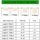 Ethnic Table Runner  Folk Inspired Swedish Dala Horse With Floral Ornaments Folk
