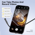 Borescope Camera With Light  16 5ft Endoscope Inspection waterproof Snake Camera