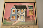 Vintage Artply The Allison Wooden Dollhouse Kit No  77 Made In Usa Nos