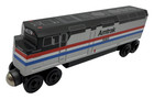 Whittle Shortline Railroad Amtrak F40ph Locomotive Engine 390 Wooden Toy Train