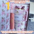 The Stanley X Love Shack Fancy Holiday Quencher 40 Oz - Rosa Beaux Pink  New