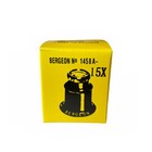 Bergeon 1458-a-15 Double Lens Eyeglass Loupe With 15x Magnification