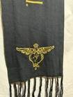 Bon Jovi Scarf Double Sided Yellow Black 2011 Tour