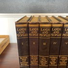 Lands And Peoples Complete 7 Volume Set Grolier Society Copyright 1947 Lot A