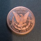 Morgan Dollar 1oz  999 Fine Copper Bullion Round  c13