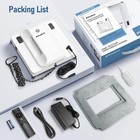 Alfabot Gls400 Window Cleaning Robot With Dual Water Spray And Remote Control