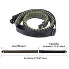 Tactical 2 Point 550 Paracord Rifle Gun Sling Shotgun Crossbow Strap W  Swivels