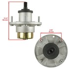 Deck Spindle W  Pulley Belt For John Deere Z355r Z365r Z375r Ztrak 48  54 