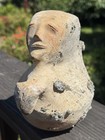 Vintage Inca Mexican Folk Art Pottery Vase Approx H 6 5    Read  It Has A Story