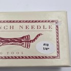 The Oxford Punch Needle  10  1 4 Inch Loop  Regular Point Rug Hooking Tool