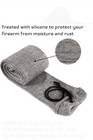 Gmw Silicone Treated Gun Sock For Rifles shotguns   Gray   4-pack 52 