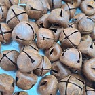 3 Dozen 20mm  3 4   Rusty Jingle Bells  Crafting  Primitive  Rustic  36 Bell
