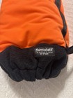 Blaze Orange Hand Warmer Muff Thinsulate 3m Hunting Fleece Adjustable Pouch Euc