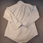 417 Van Heusen Button Up Men s 15 Gray Striped Tailored Vintage