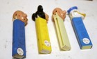 Lot Of 4 Vintage Pez Dispensers No Feet 2x Pez Pal Boy Mickey  Donald