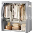 New Design Fabric Portable Closet Wardrobe Clothes Rack Storage Organizer Shelf