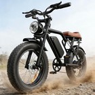 Electric Bike For Adults 1500w Peak 60 Miles 48v 15 6ah 20  Fat Tire E Bike Us