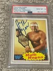 Hulk Hogan Signed 1985 Topps Wwf Card  1 Wrestling Auto Hof Psa dna Psa 10 Auto