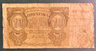 Croatia  1941  10 Kuna   P-5   Grade Vg  Free Standart Shipping
