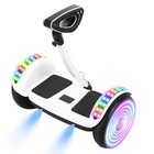 Electric 10   Tire Self-balancing Scooter W light Adjustable Height Dual Control