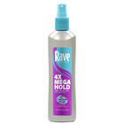 Rave 4x Mega Hold Non-aerosol Hair Spray  All-weather Protection  11 Oz  8 Pack 
