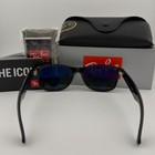 Ray-ban New Wayfarer Sunglasses Rb2132 901 58 Gloss Black Polarized 55mm New