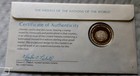 Venezuela Silver Coin Medal With Postage Stamp Postal Cover