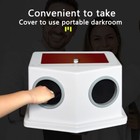 Dental X-ray Film Processor Developer Manual Washing Darkroom Box With 4 Cups Us
