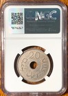 Ngc Graded Xf 45 1934 Palestine 20 Mils