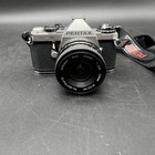 Vintage Pentax Me Super 35mm Film Camera W  Strap And Lenses Tested And Working