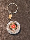 Vintage Mercedes Benz  saint Tropez  Keychain  Crystals  Nice