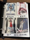 New Card Binder-with Never Seen Before Feature Of Pricing Slip Under Each Card    