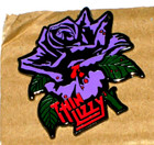 Thin Lizzy - Black Rose -  Enamel Metal Pin Badge  - Phil Lynott - From  Usa