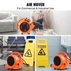 Uimoso Floor Blower Fan Air Mover 1000 Cfm 3-speed 1 4 Hp Floor Carpet Dryer