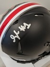 Davison Igbinosun Signed Ohio State Black Mini Helmet Osu Buckeyes Tse Coa Bills