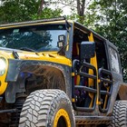 Offroad Tube Door With Side View Mirror For Jeep Wrangler Jk 4 Door