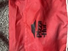 Vintage 1980 s  pizza Hut  Red Lightweight Nylon Duffle Tote Bag