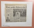 1992 Type 1 Photo Larry Holmes Evander Holyfield Face Off Championship Bout