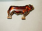 Blonde D aquitaine Cattle Cow Vintage Enamel Pin  sm    72 