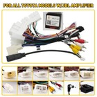 For Toyota Car Amp Stereo Radio Power Harness Cable Wire Adapter Kit Jbl Amp New
