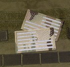 Ir American Flag America Usa Military Combat Tactical Patch 3 5    Set Multicam