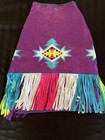 Vintage Indigenous Native Pow Wow Fancy Dance Regalia Dress W shawl Cape Youth