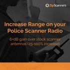Police Scanner Radio Antenna   830b Remtronix   Bnc End Type   700 900 Mhz Uhf B