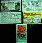 Lot Of 9 Vintage Advertising Ink Blotters - E19-e