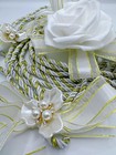 White Lazo Para Boda lasso Rope Handfasting Cord Wedding Gold 