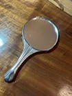 Vintage International Silver Company Silver Plated Ornate Hand Mirror Art Nouvea